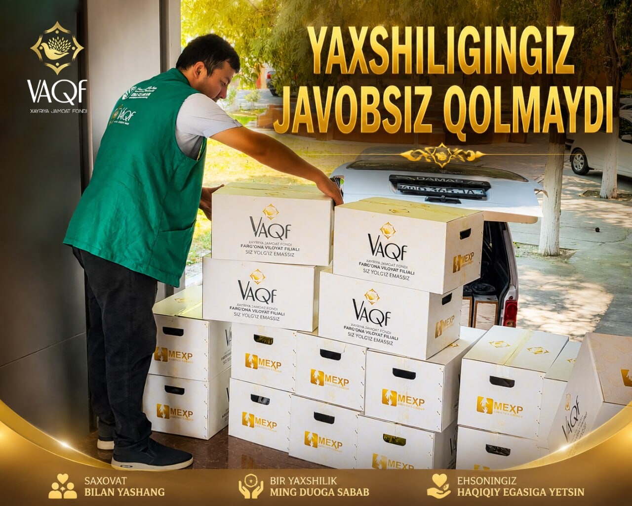 YAXSHILIGINGIZ JAVOBSIZ QOLMAYDI