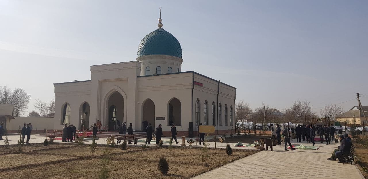 GOOD TIDINGS: MOSQUE OPENED IN SARDOBA! On November 16, 2021, the opening ceremony of the Yusuf Mosque in Sardoba district of Syrdarya region was held.