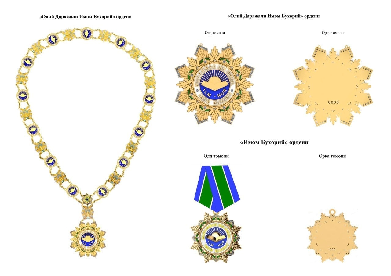 “ИМОМ БУХОРИЙ” ОРДЕНИ ТАЪСИС ЭТИЛДИ